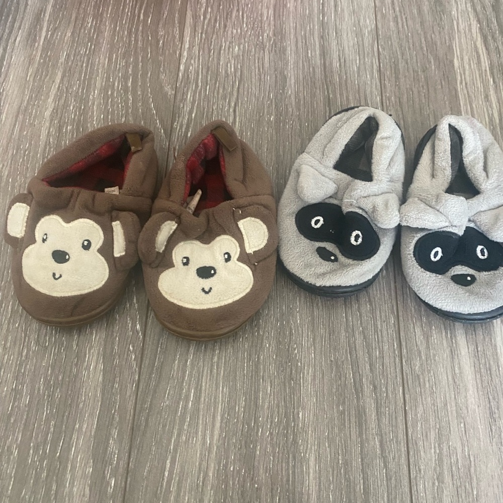 Adorable Animal Face Baby Slippers